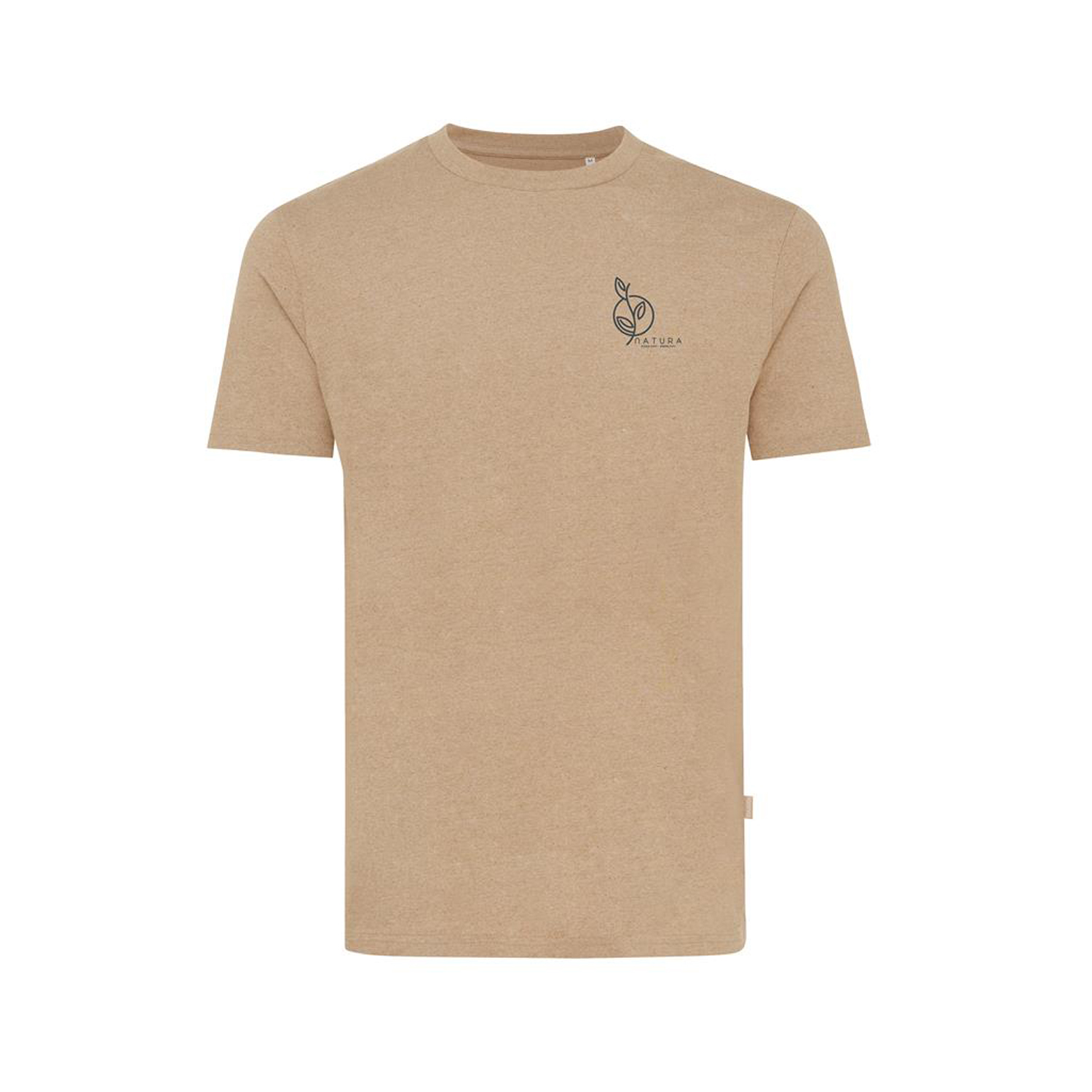 Футболка Iqoniq Manuel из переработанного неокрашенного хлопка, унисекс, 180 г/м²-2