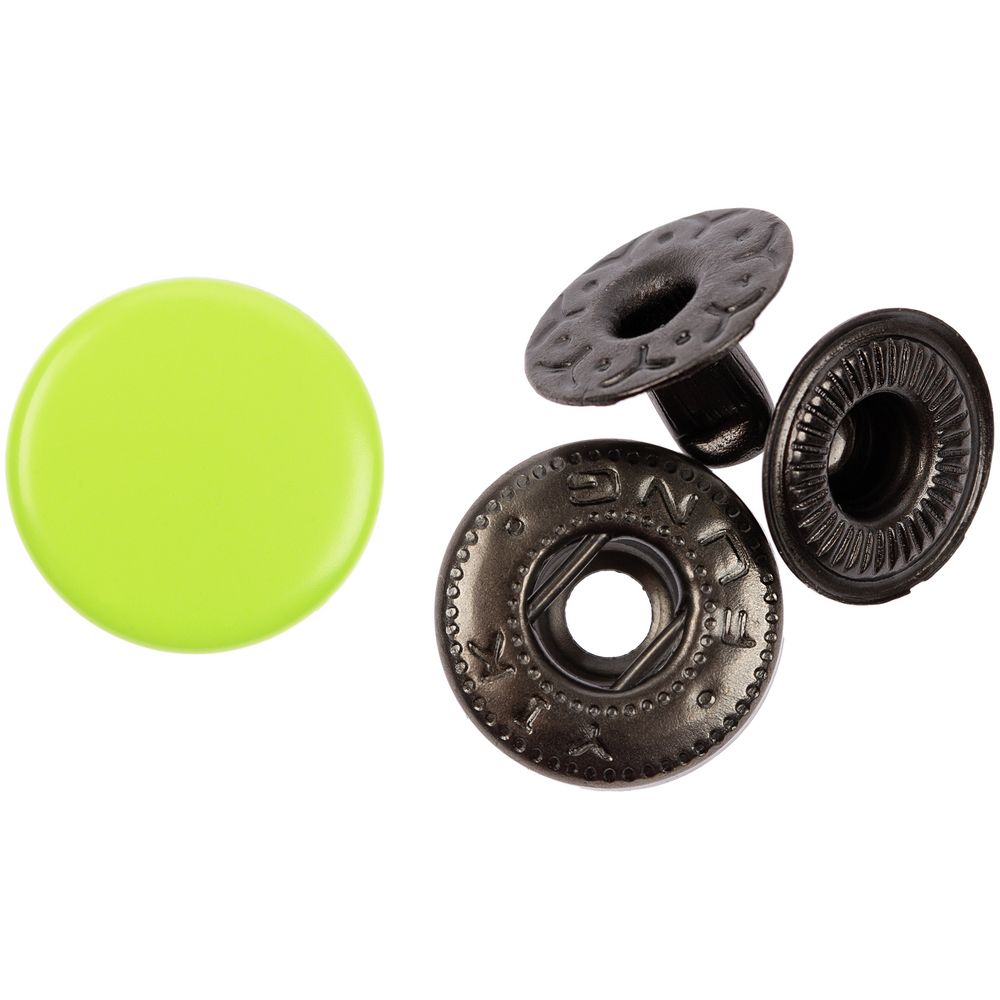 Кнопка Clavis, M, желтый неон-2