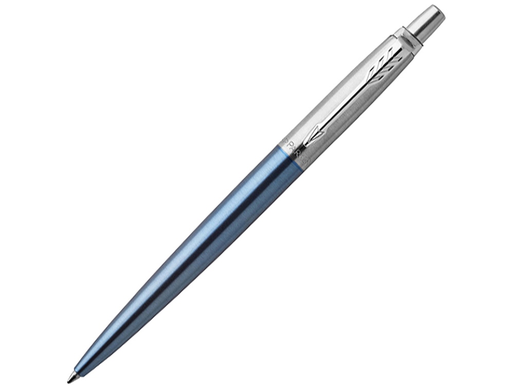 Шариковая ручка Parker Jotter Essential, Waterloo Blue CT, стержень: Mblue-0