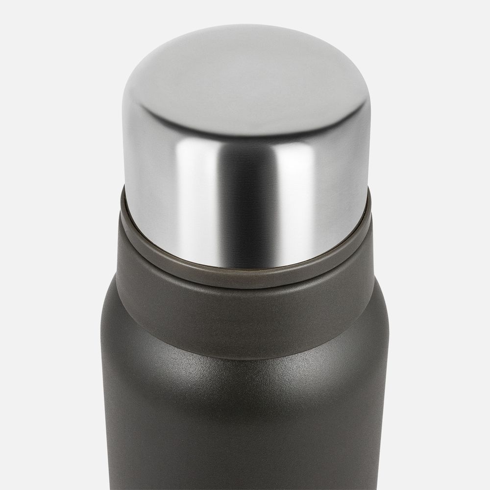 Термос Relaxika 1000 со стикерпаком, хаки-2