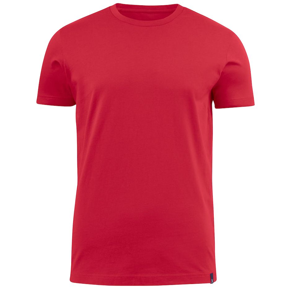 Футболка мужская American U, красная-0