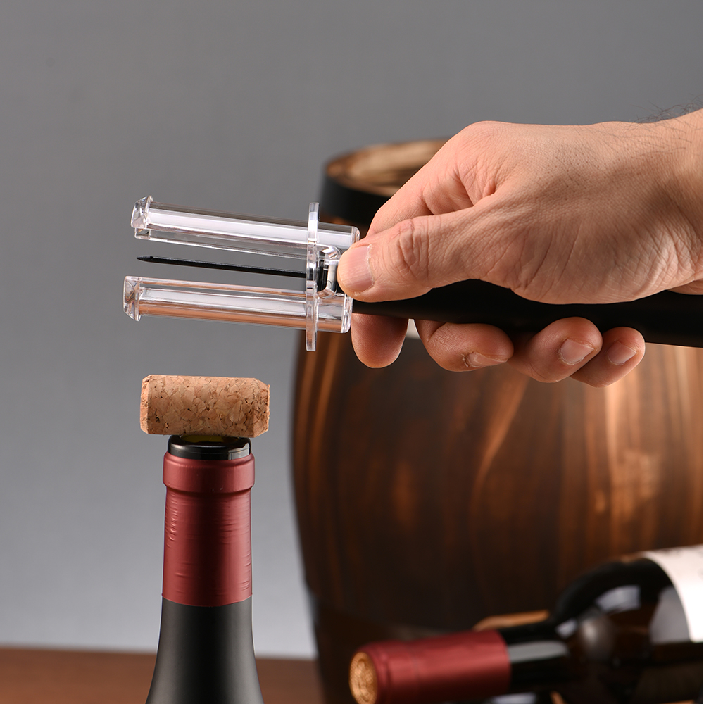 Штопор вакуумный Дентон, Черный-6