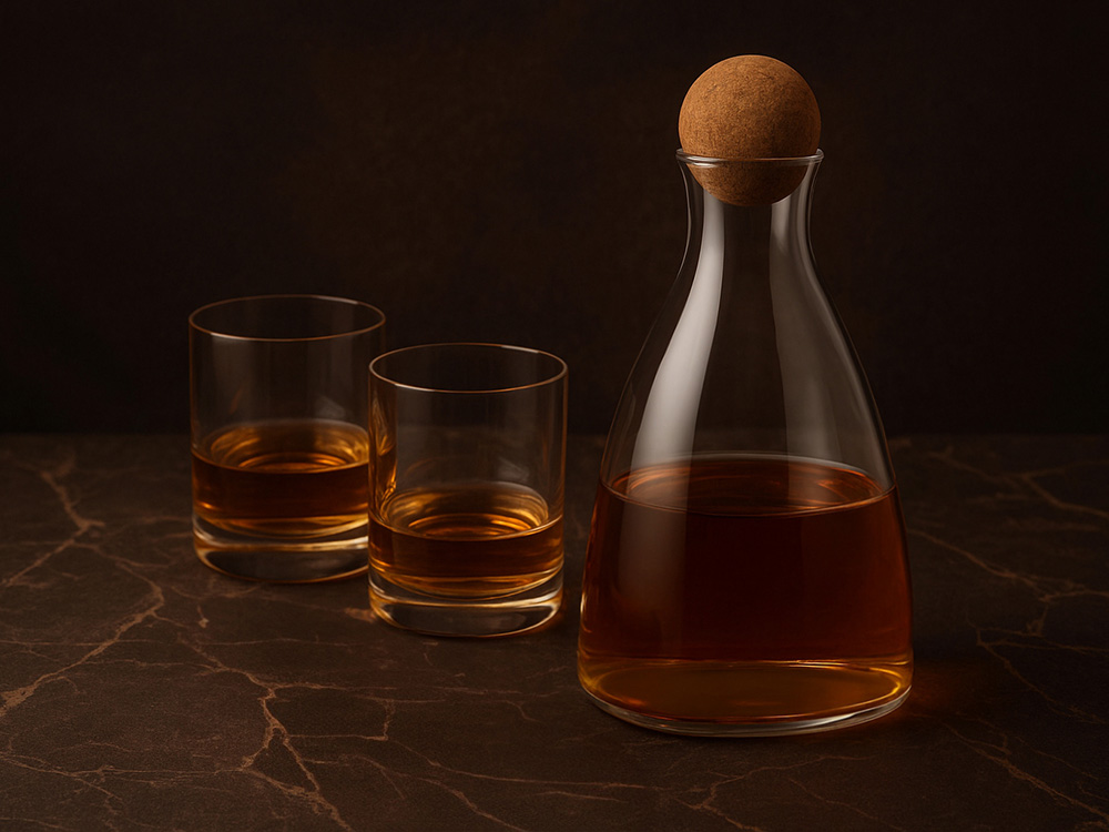 Декантер с пробковой крышкой Beveri-7