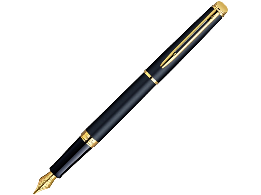Перьевая ручка Waterman Hemisphere, цвет: MattBlack, перо: F-0