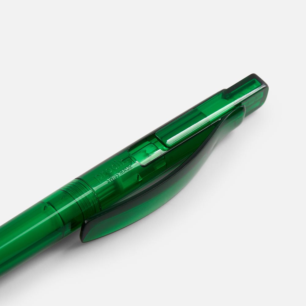 Ручка шариковая Prodir DS2 PTC, зеленая-5