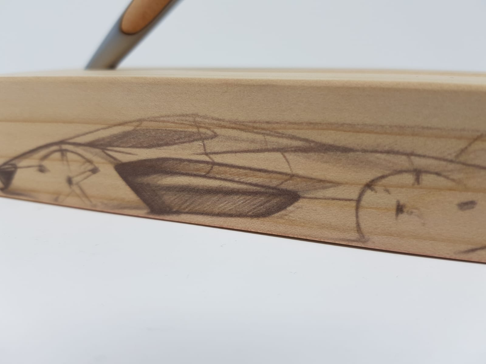 Вечная ручка Pininfarina Cambiano CEDARWOOD с принтом H2 SPEED-4