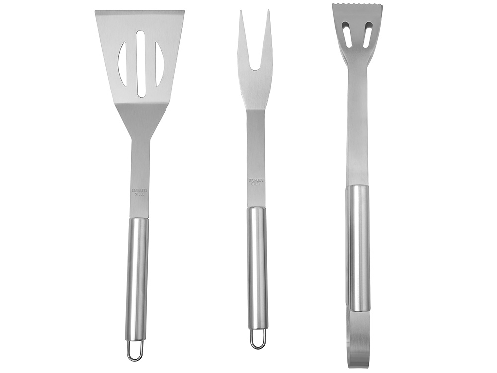 Набор для барбекю в кейсе: лопатка, щипцы, вилка Salvy-9