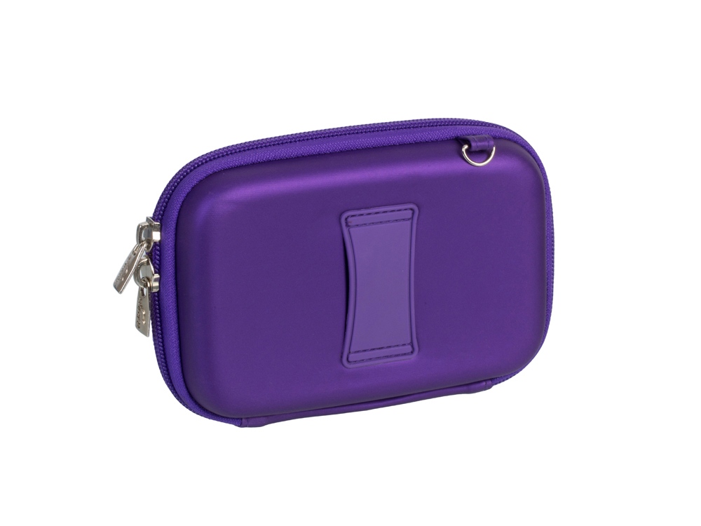 Чехол для жесткого диска из кожзама 9101, фиолетовый-1