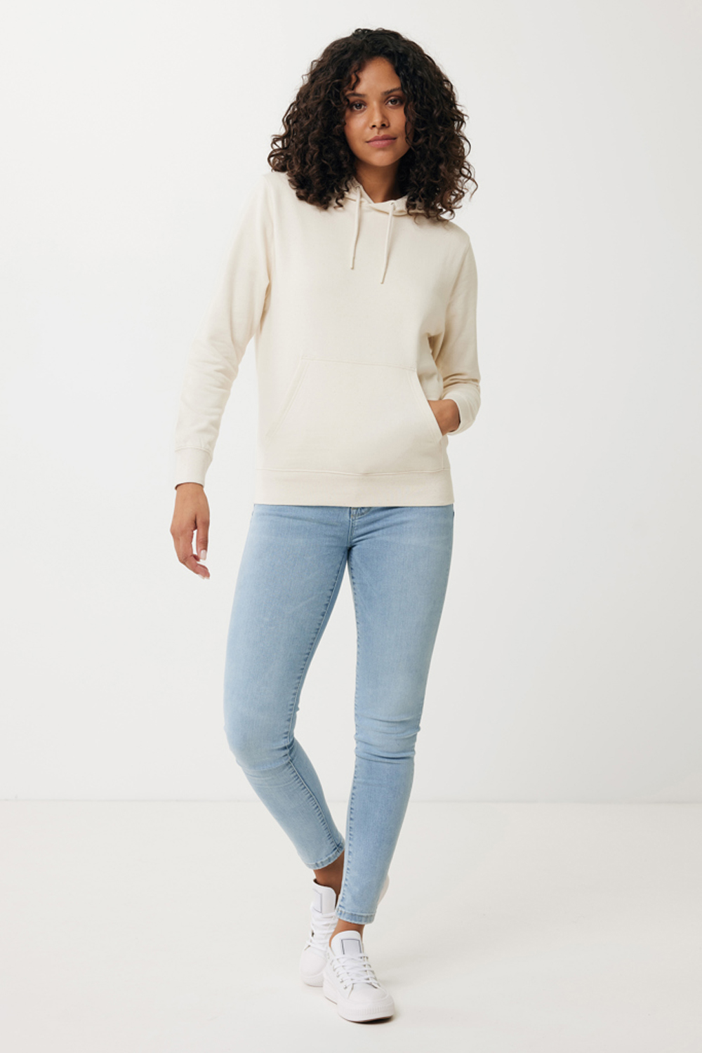 Худи Iqoniq Rila из переработанного хлопка AWARE™, унисекс, 280 г/м²-9