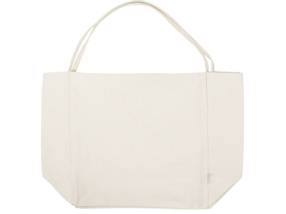 Шоппер-оверсайз Grossbag из переработанного хлопка 340 г, натуральный-3