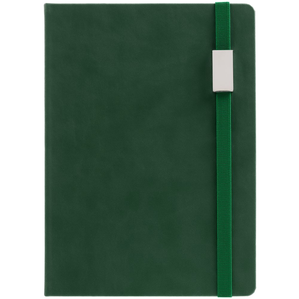 Ежедневник New Factor Metal, зеленый-1