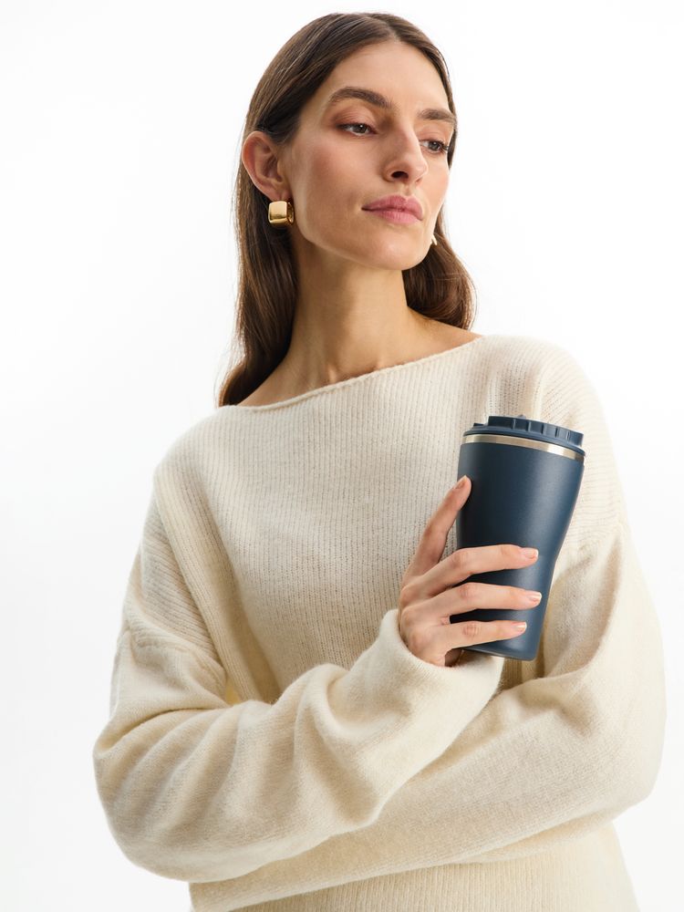 Термостакан Sapporo М, темно-синий-5