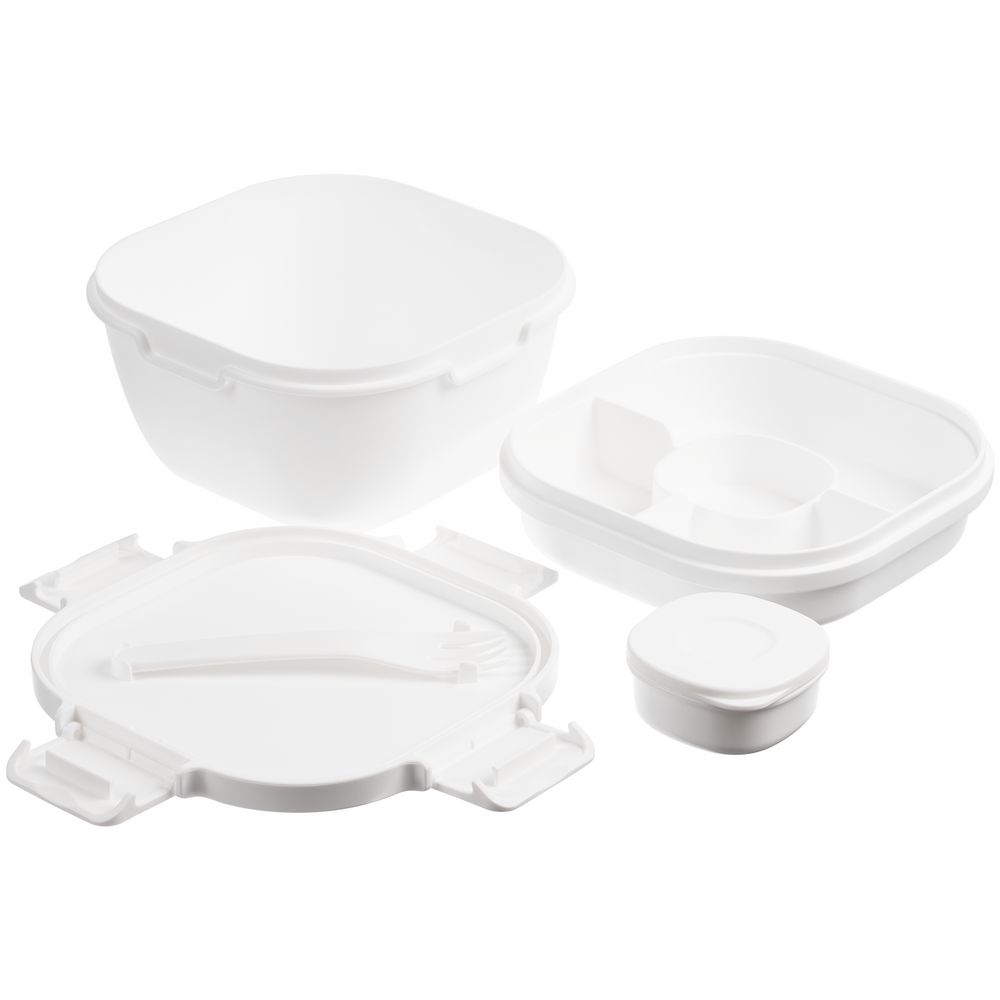 Ланчбокс-салатник Salad Bar, белый-1