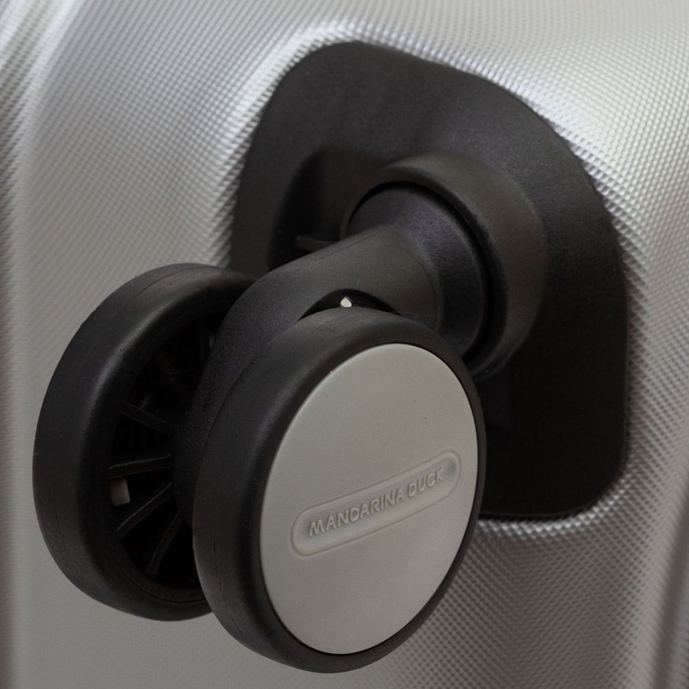 Чемодан Logoduck L, серебристый-4