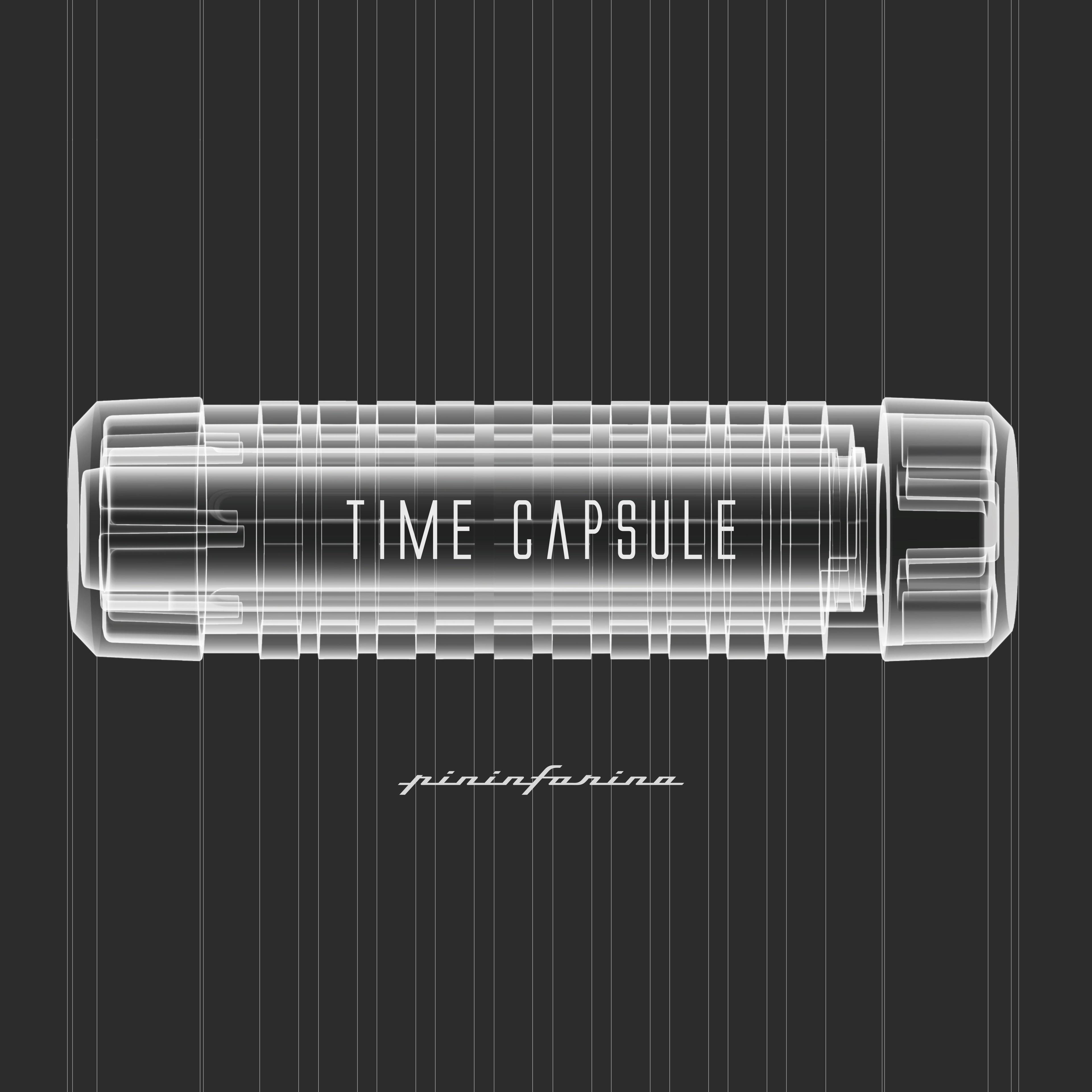 Набор Pininfarina TIME CAPSULE 2023 Limited Edition футляр с шифром и вечная ручка Aero-15