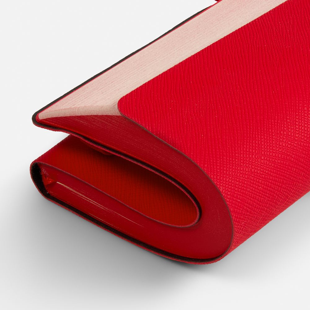 Ежедневник Peel Flex, недатированный, красный-3