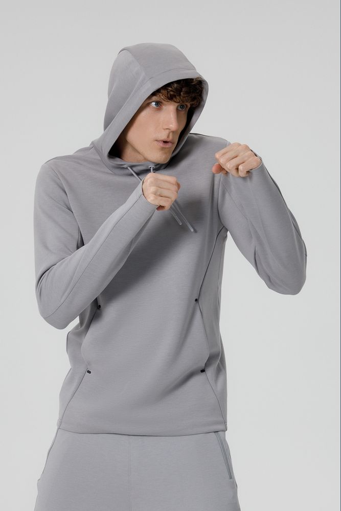 Худи унисекс Begi, серое-5