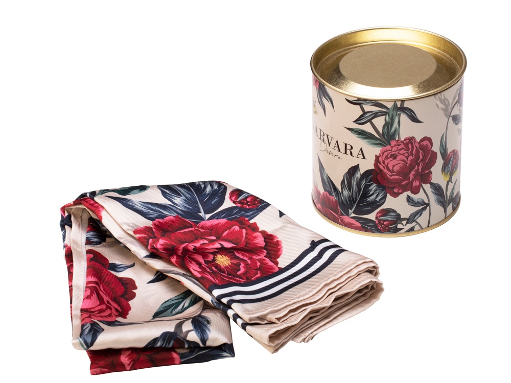 Платок Русские сезоны молочный. Varvara-1