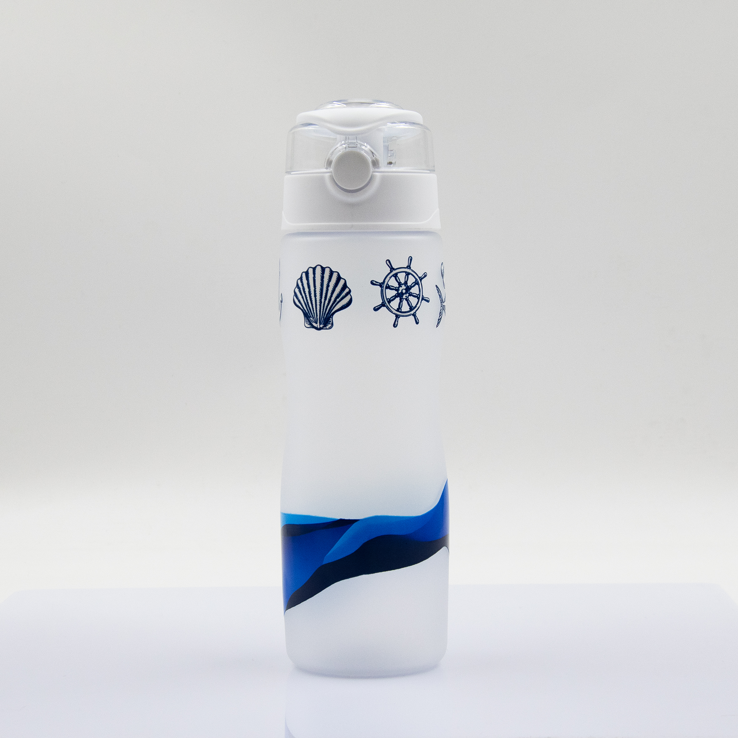 Бутылка для воды AqualityBottle (белый)-9