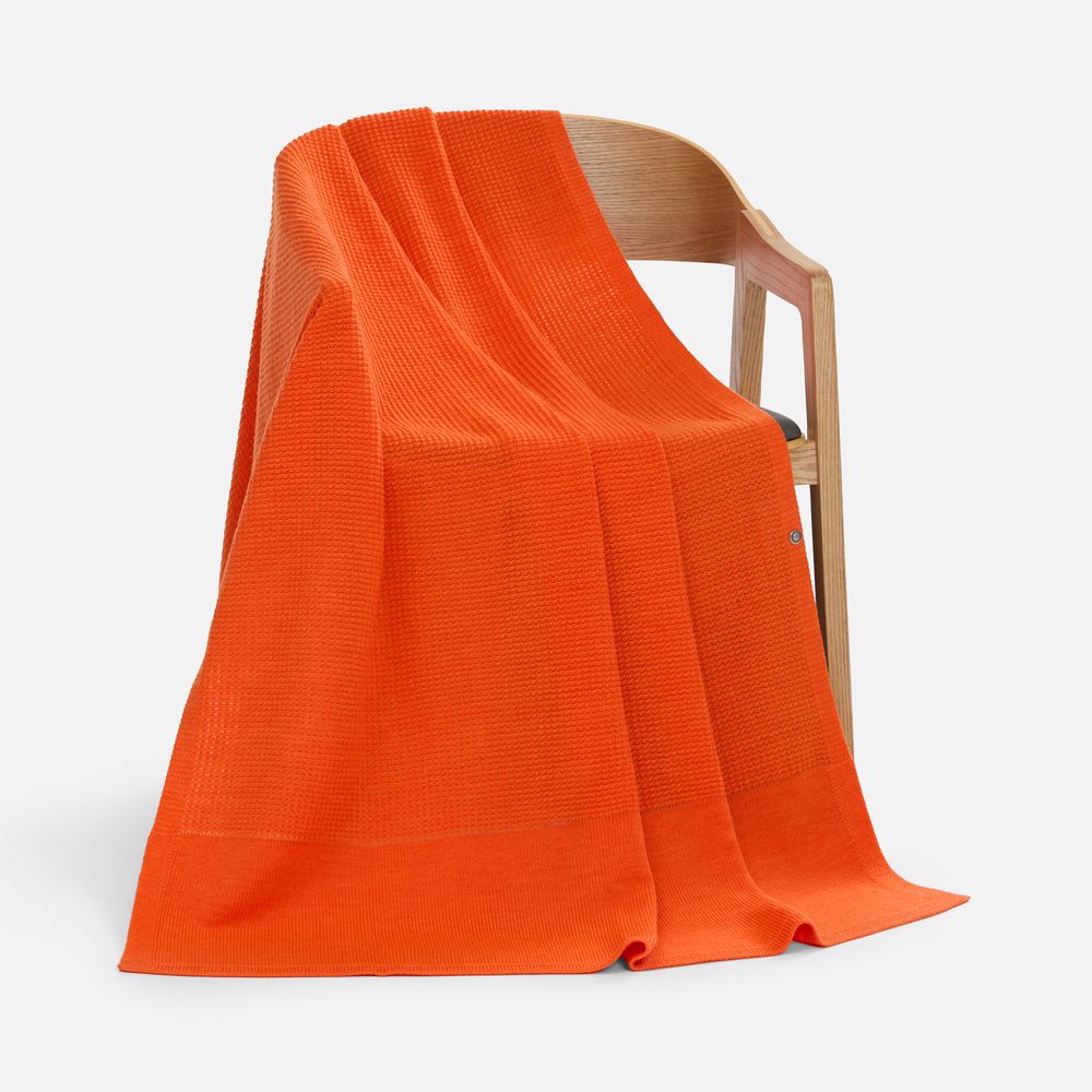 Плед Voyage в кофре, оранжевый-1