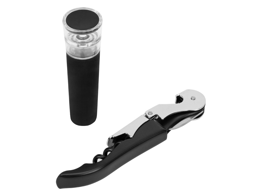 Набор аксессуаров для вина Malbec в пластиковой подарочной коробке, 2шт-1