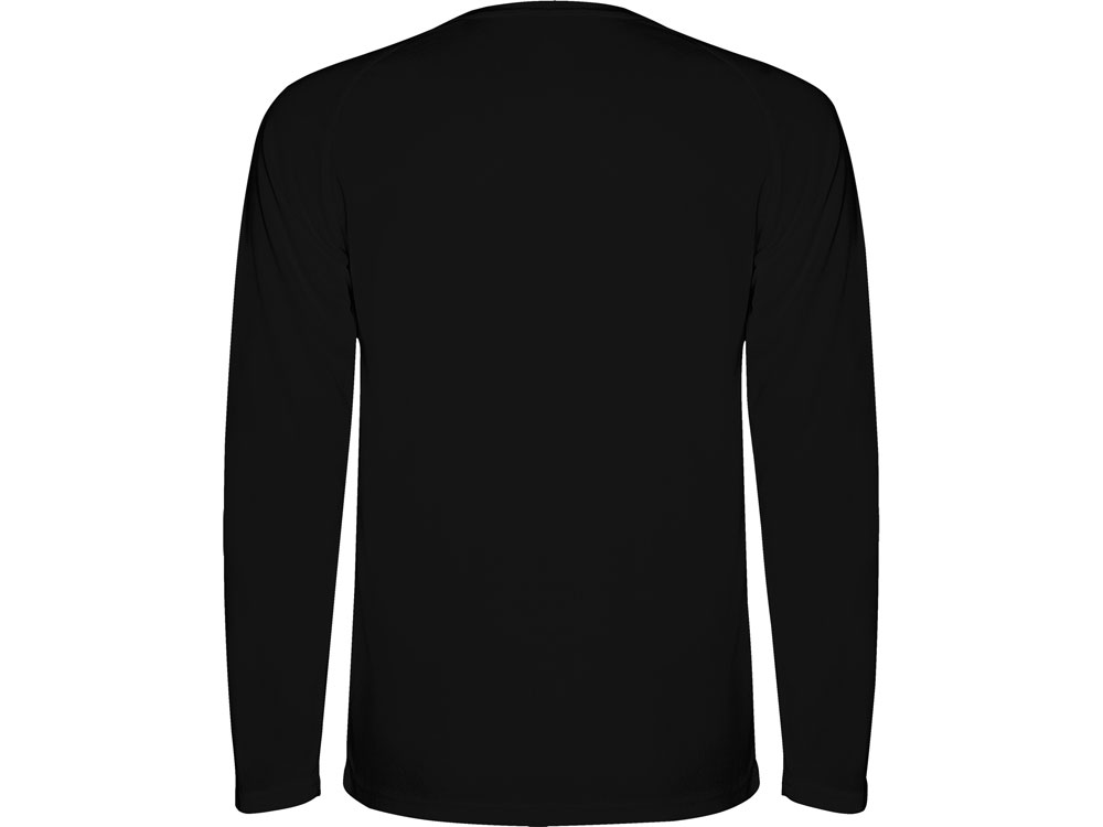 Футболка Montecarlo  мужская с длинным рукавом, черный-1