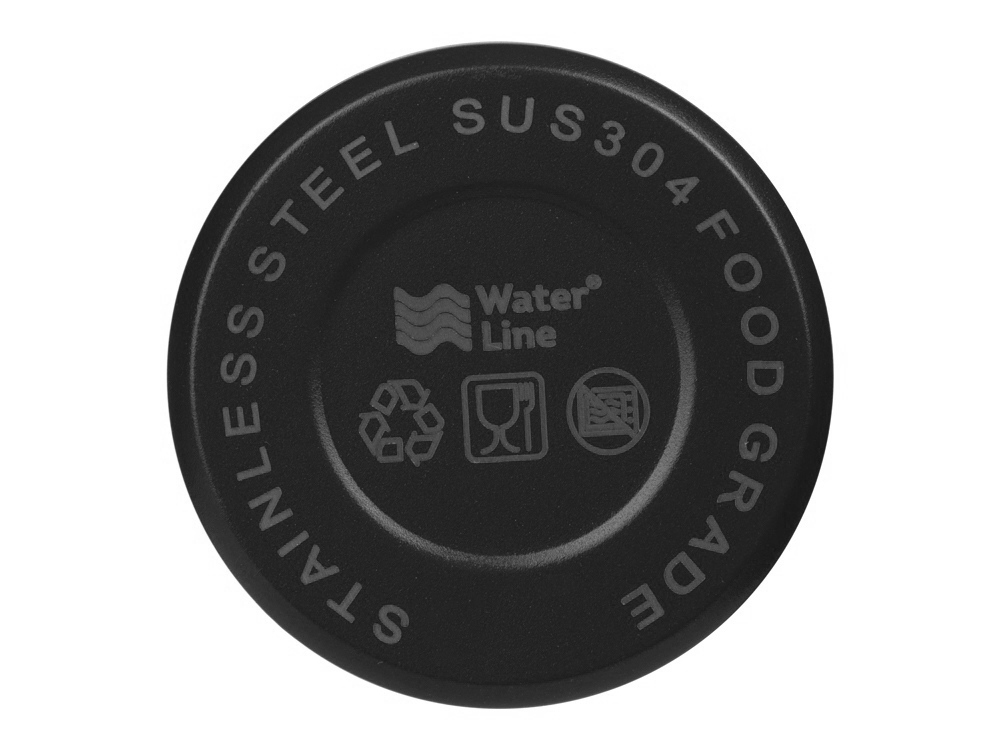 Термос с чашей и двойными медными стенками Stern, 1 л, черный-5