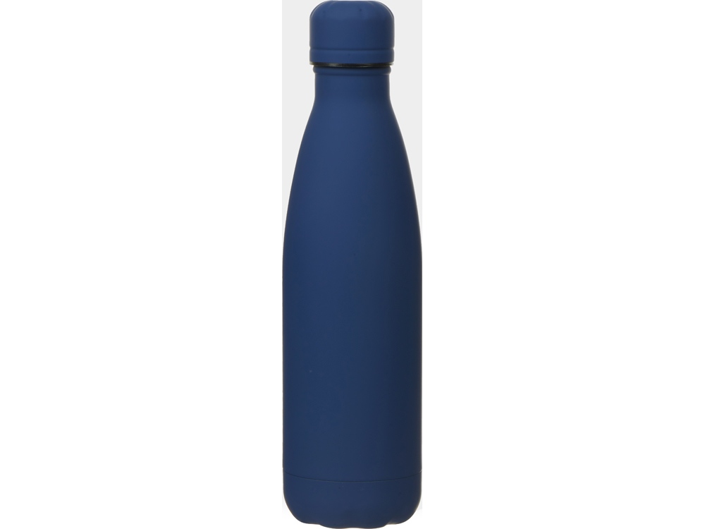 Вакуумная термобутылка Vacuum bottle C1, soft touch, 500 мл, темно-синий-1