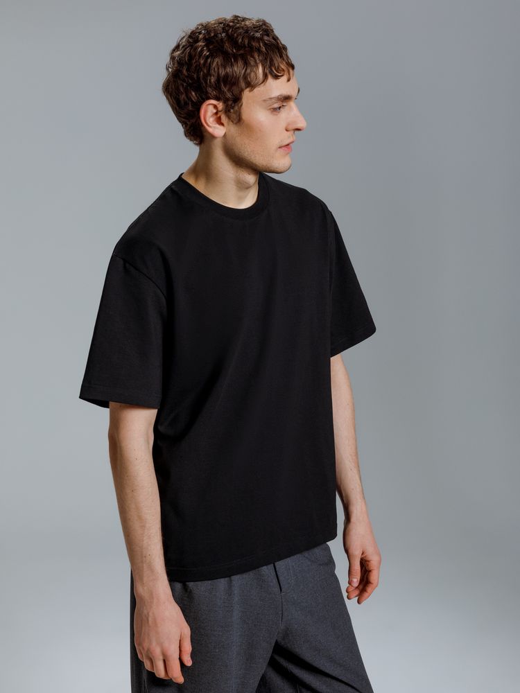 Футболка оверсайз Kangas, черная-3