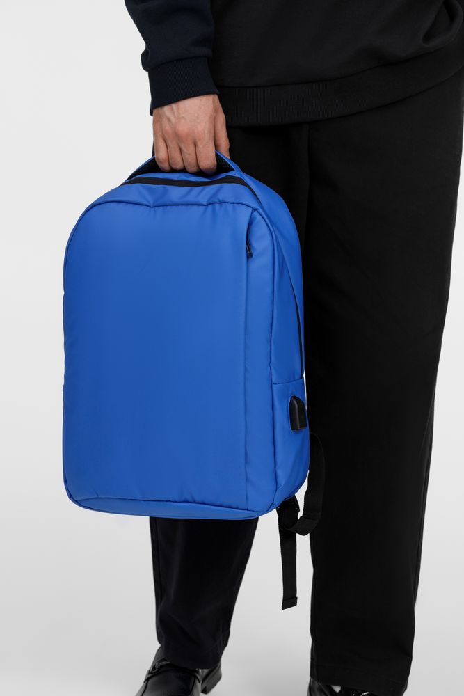 Рюкзак для ноутбука Belp, синий-4