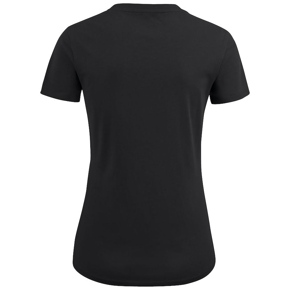 Футболка женская Ladies American U, черная-2