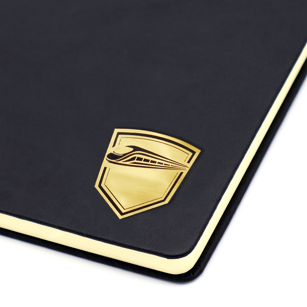 Шильд-наклейка поезд, Золотой-1