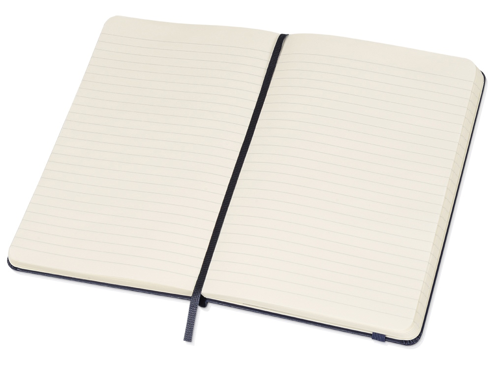 Записная книжка Moleskine Classic (в линейку) в твердой обложке, Medium (11,5x18 см), синий-1