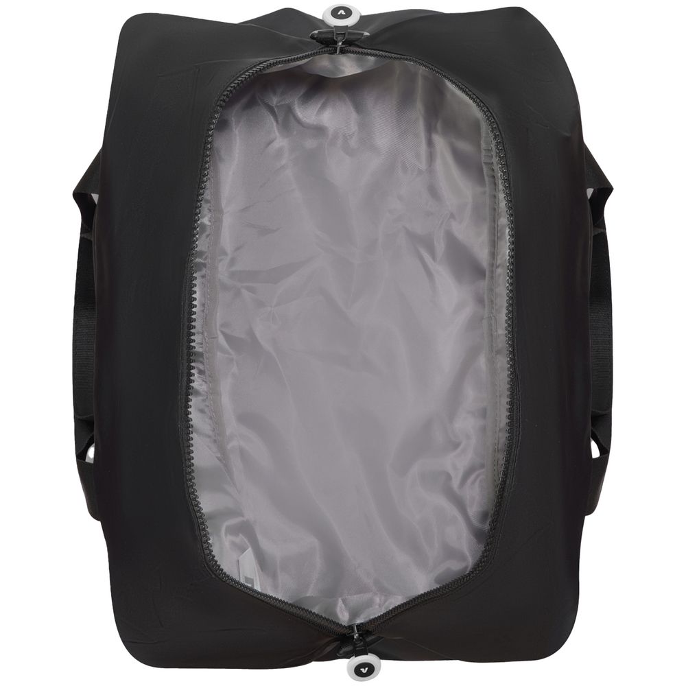 Сумка дорожная Compact Neon, черная с белым-2