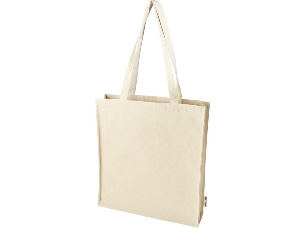 Florida эко-сумка с ластовицей плотностью 270 г/м² - Натуральный-0