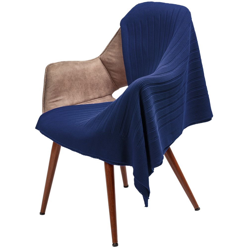 Плед Field, ярко-синий (василек)-0