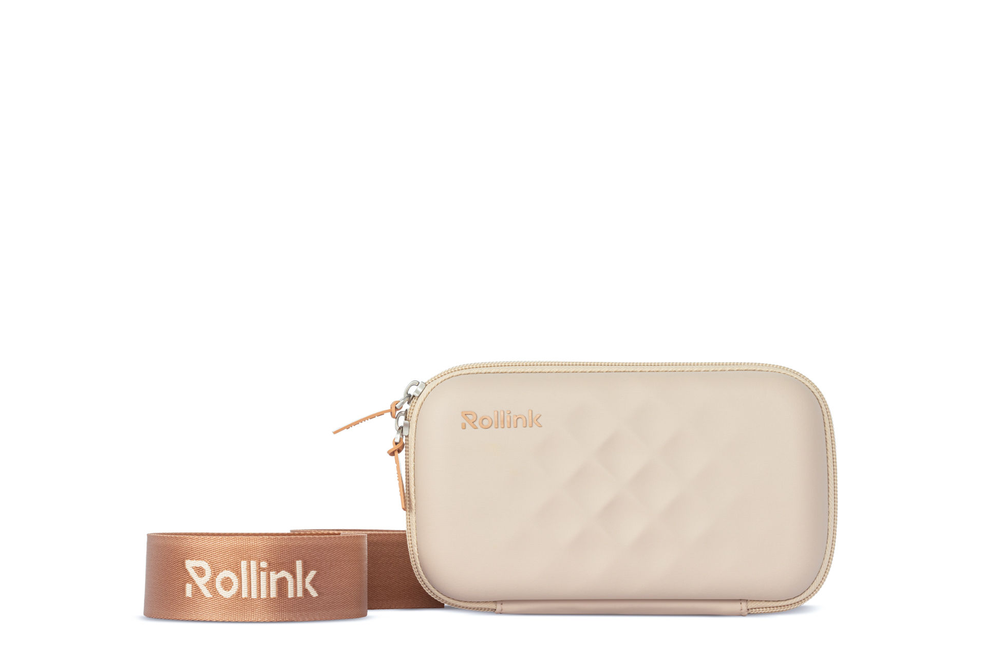 Дорожная сумочка Rollink Mini Bag Tour 21x12x6 см, персиковая-0