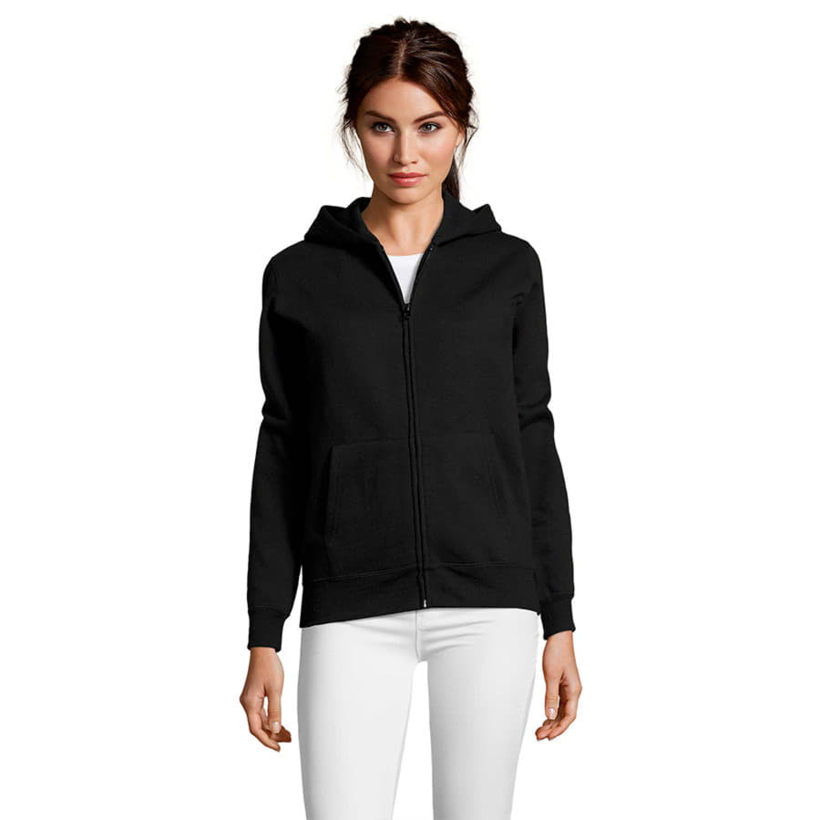 Толстовка женская SEVEN WOMEN 280, черный-1