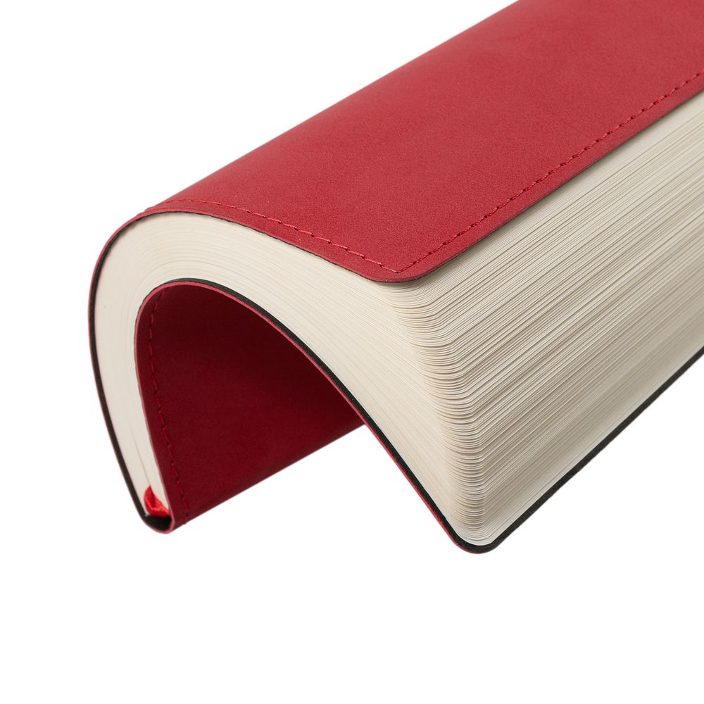 Ежедневник Lable, недатированный, красный-3