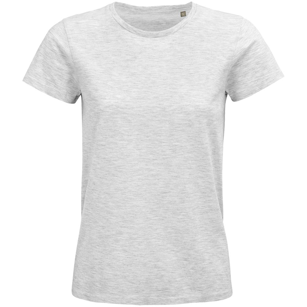 Футболка женская Pioneer Women, светло-серый меланж-1