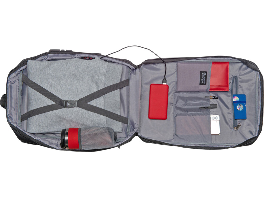 Рюкзак для ноутбука Sheller с пластиковой поверхностью-2