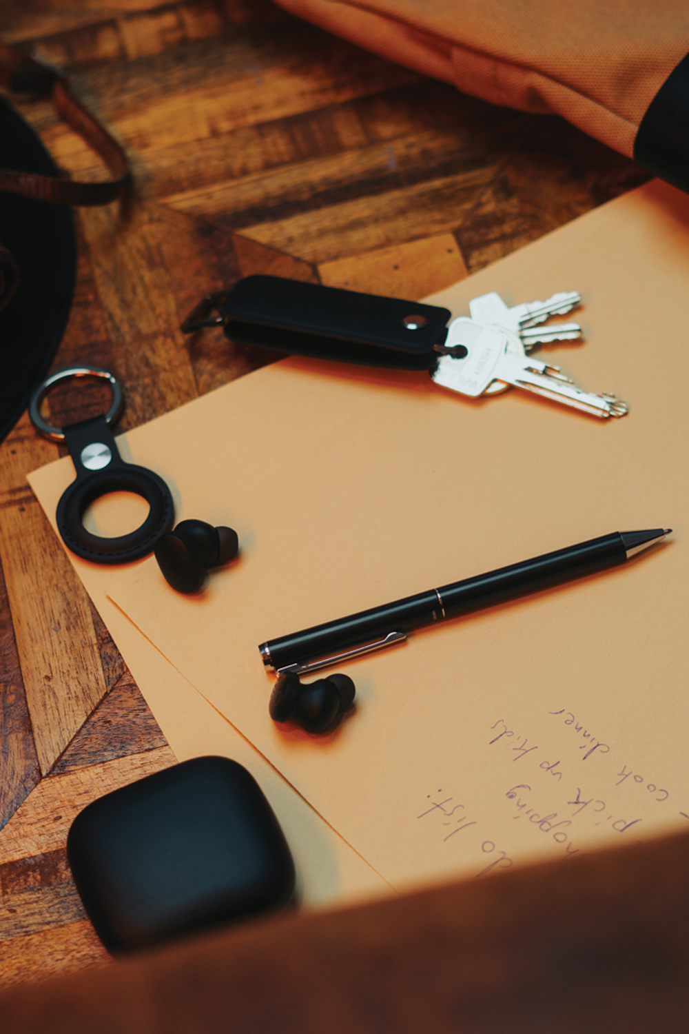 Чехол для ключей с ручкой в комплекте Swiss Peak Tula из переработанного полиуретана RCS-12