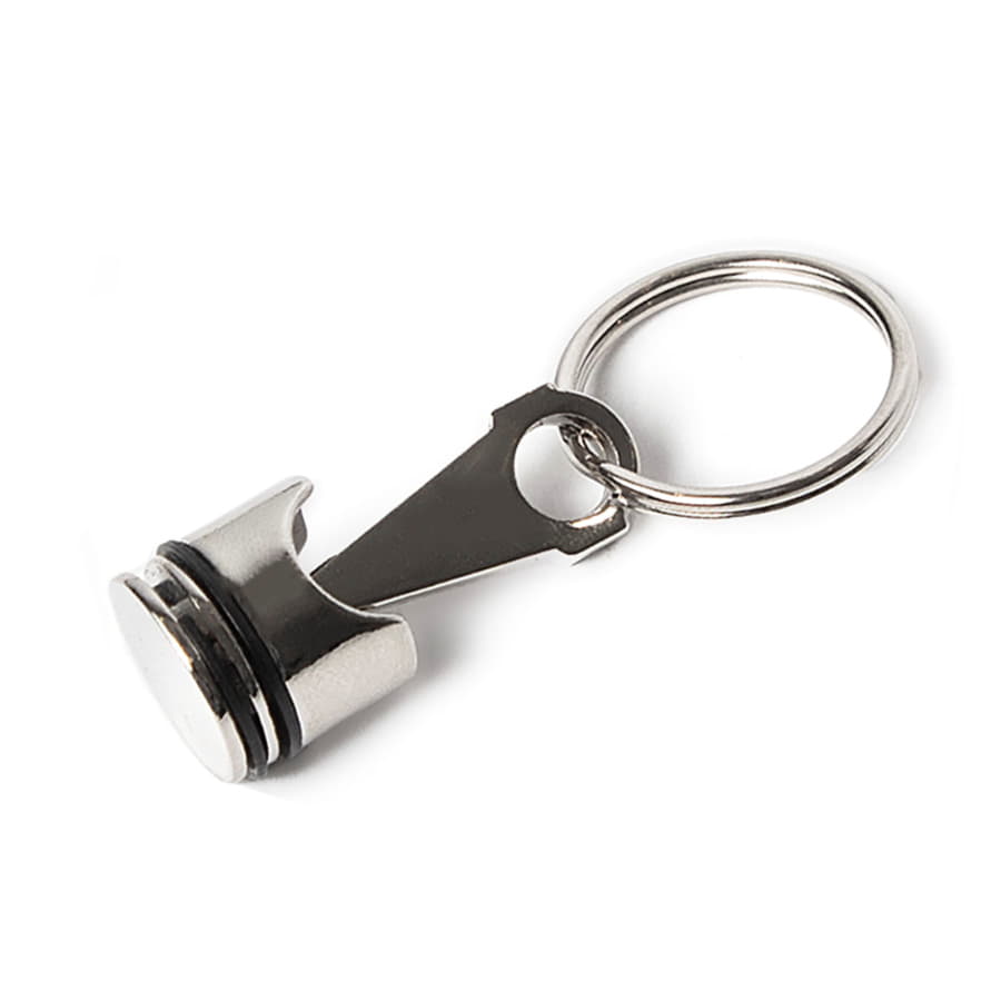 Брелок "Поршень", серебристый-2