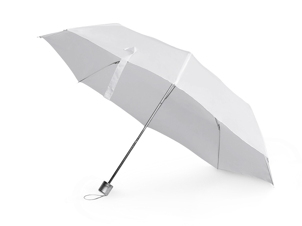 Складной механический зонт YAKU, белый-2