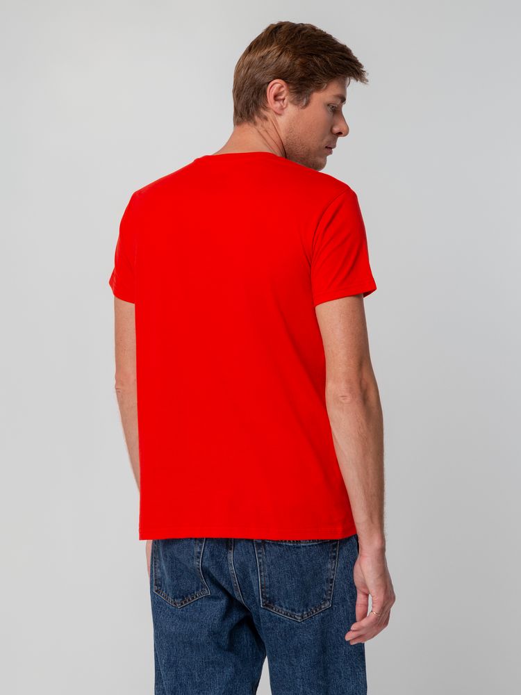 Футболка унисекс T-bolka 140, красная-6