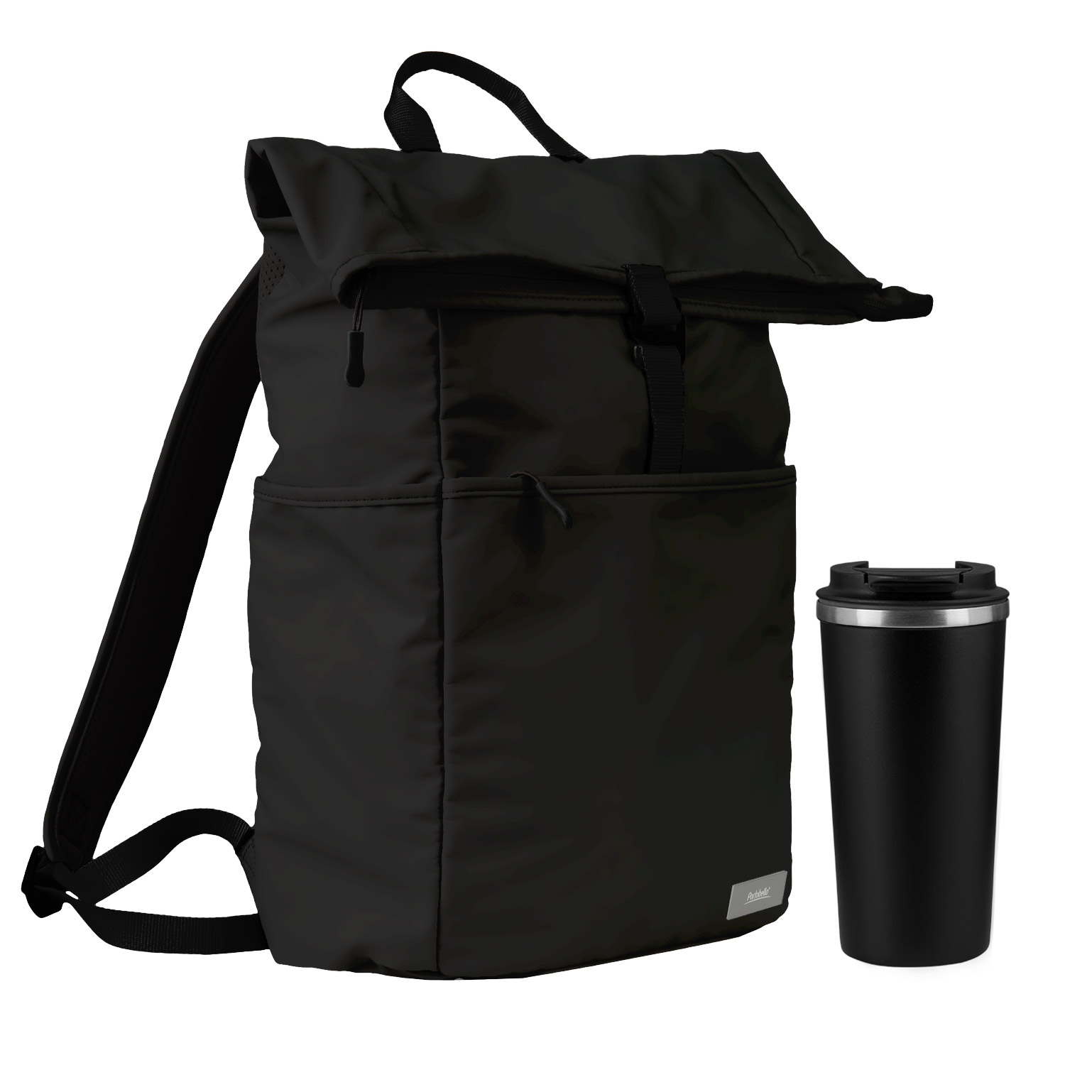 Подарочный набор Palermo, Boston, черный (рюкзак, термокружка)-0