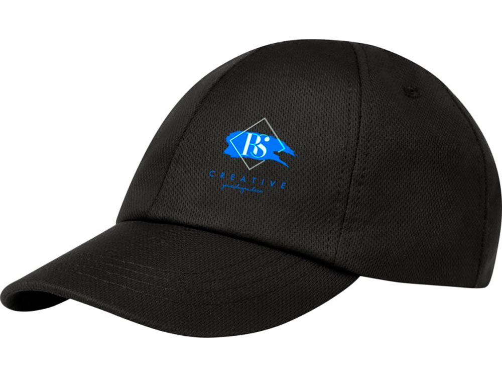 Cerus 6-панельная кепка, черный-3