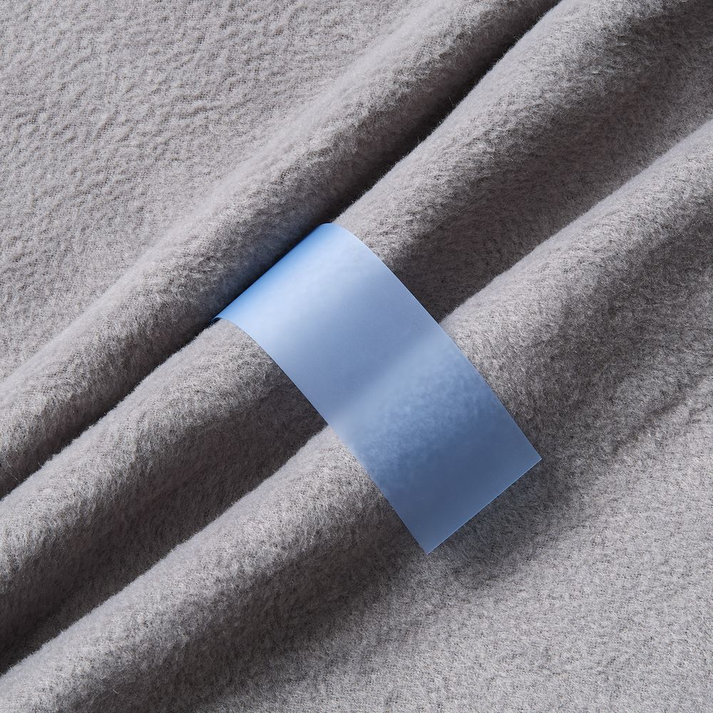 Лента силиконовая Biguna 35 S, прозрачная голубая, 20 см-1