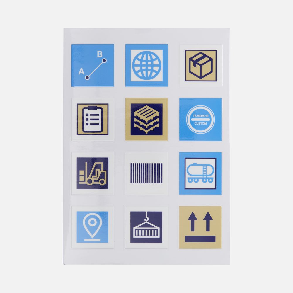 Стикерпак UV-DTF Industry, логистика-1