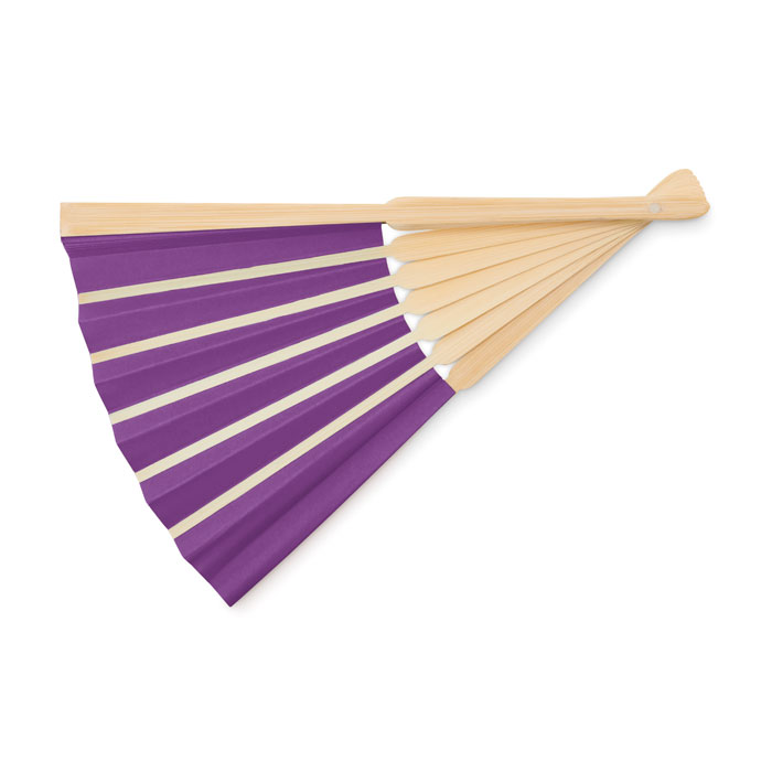 Manual hand fan, фиолетовый-1